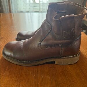 Roots Women's Brown Leather Ankle Boots